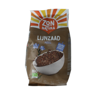 Zonnatura Leinsamen ganz Bio 400 Gramm