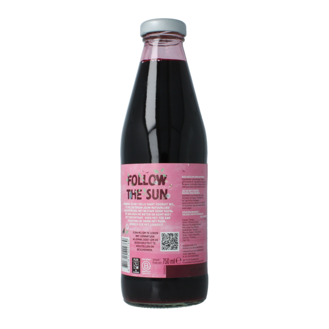 Zonnatura Rote-Bete-Saft Bio 750 Milliliter