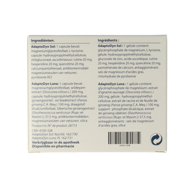 Adaptodyn 60 Capsules