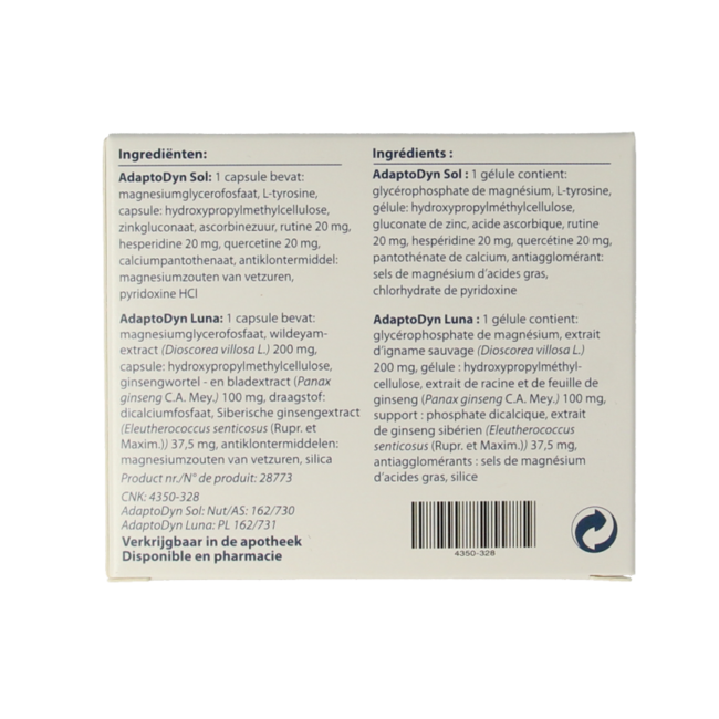 Adaptodyn 60 kapsułek