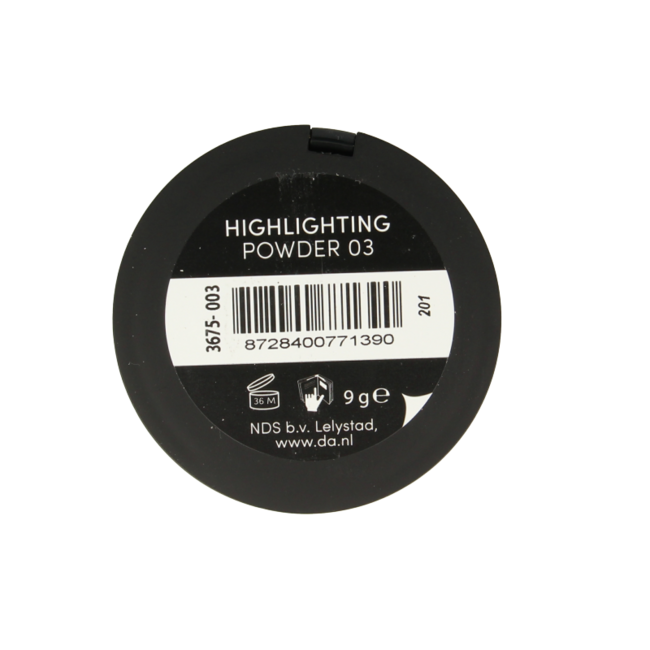 Da Make-Up Highlight powder mono 03  1 Stuks