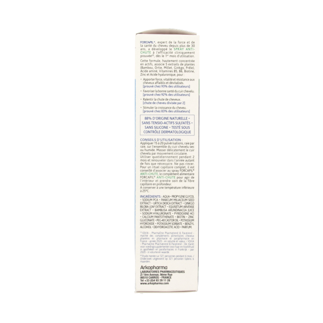 Forcapil Spray anticaída 125 mililitros