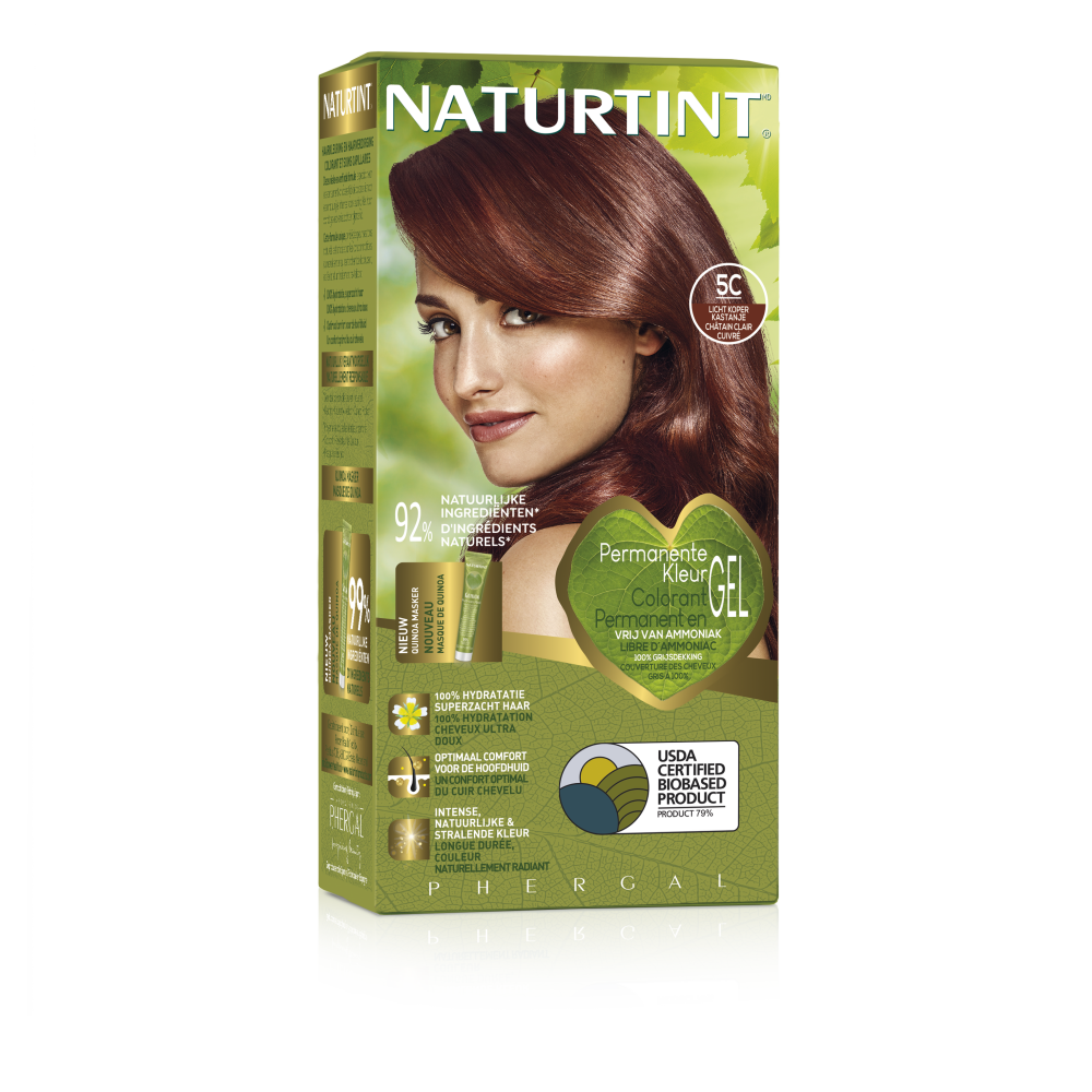Naturtint 5C Castaño claro cobrizo 170 mililitros