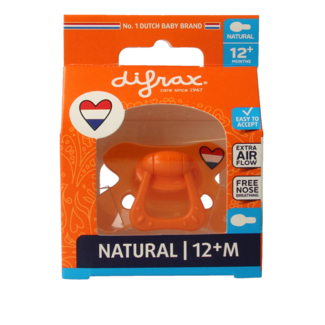 Difrax Chupete 12+ meses 1 unidad