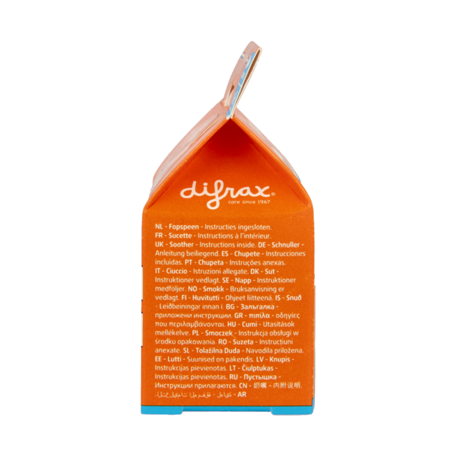 Difrax Natural Soother 0-6 Months 1 Piece