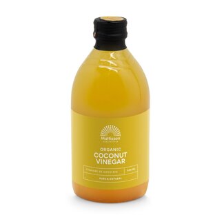 Mattisson Vinagre de coco orgánico puro Mattisson - kokosazijn bio 500 Mililitros