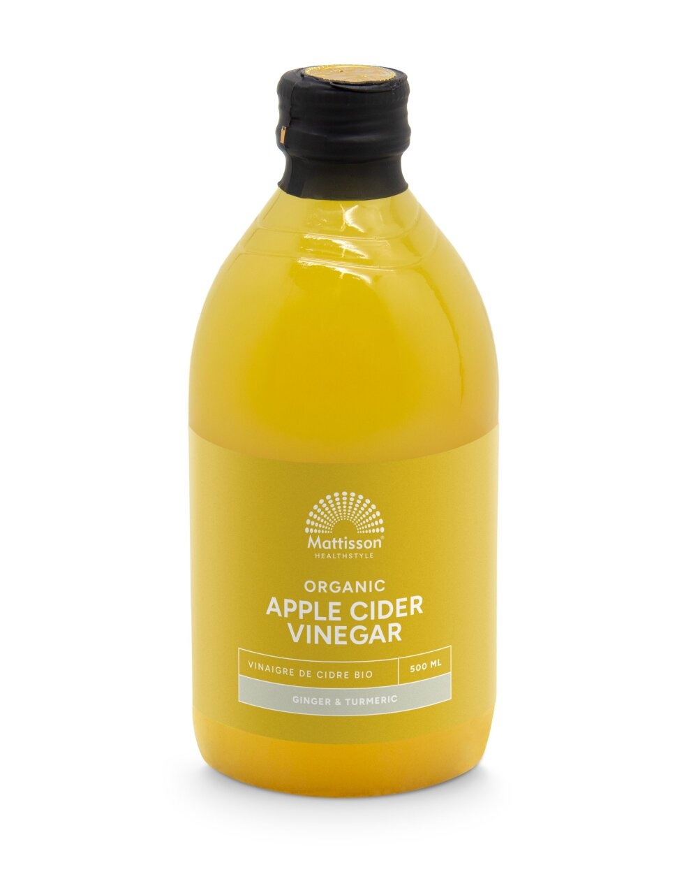 Mattisson Aceto di Sidro di Mele Zenzero&Curcuma Bio 500ml