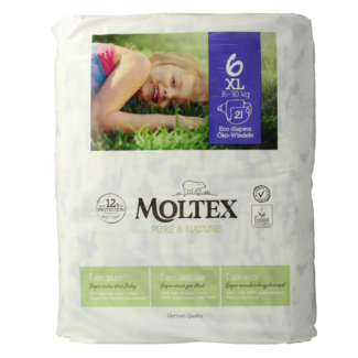 Moltex Moltex Pure & Nature Babywindeln XL 21 Stück