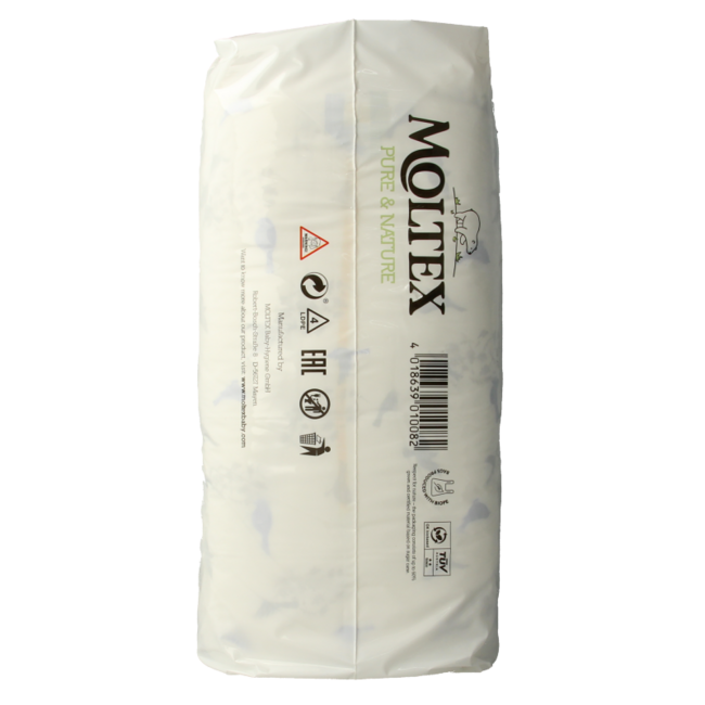 Pieluchy niemowlęce Pure & Nature XL, 21 szt.