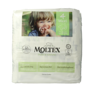 Moltex Pure & nature baby nappies maxi 29 pieces