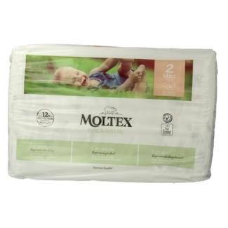 Moltex Couches bébé Pure & Nature mini 38 pièces