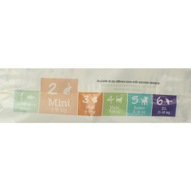 Pure & nature babyluiers mini 38 Stuks