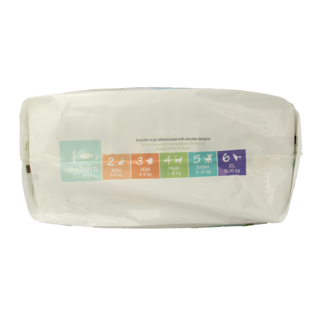 Pure & nature baby nappies newborn 22 pieces