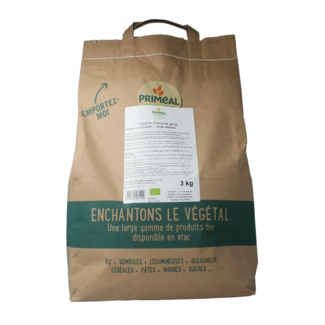 Primeal Primeal Copos de avena grandes bio 3 Kilogramos