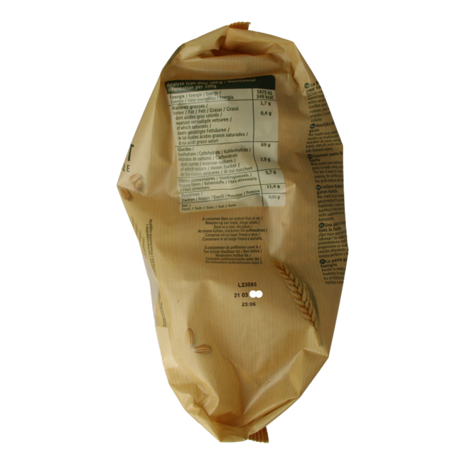 Primeal Fusilli halfvolkoren familie verpakking bio 1 Kilogram