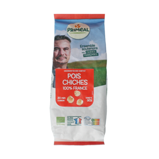 Primeal Pois chiches desi de France bio Primeal 500 g