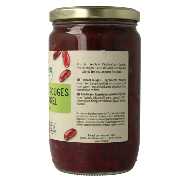 Alubias rojas de Francia bio 660 g