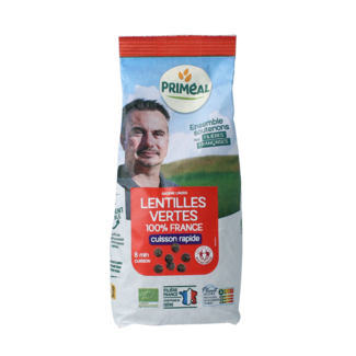 Primeal Primeal Lentejas verdes de Francia bio 300 Gramos