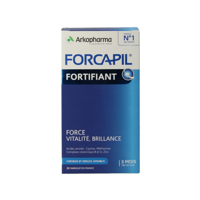 Cápsulas fortalecedoras para cabello y uñas 180 cápsulas