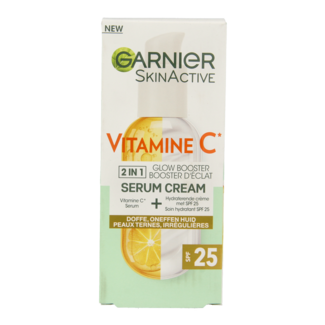 Garnier Garnier SkinActive Vitamin C Serum Creme SPF25 50 Milliliter
