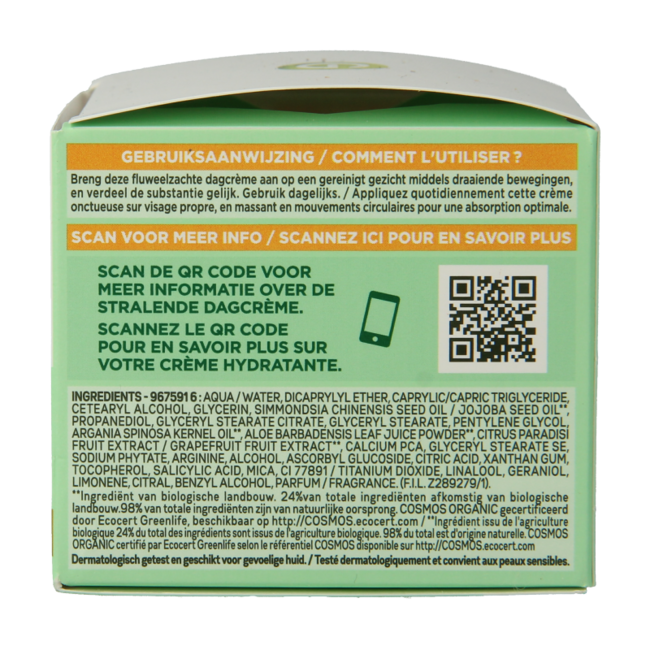 Garnier Bio day cream with Vitamin C 50 Millilitre
