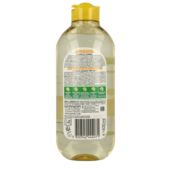 Garnier SkinActive Vitamin C Mizellen-Reinigungswasser 400 Milliliter