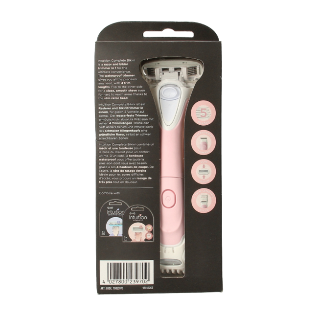 Wilkinson Intuition Complete Bikini Rasiersystem & Trimmer 1 Stück