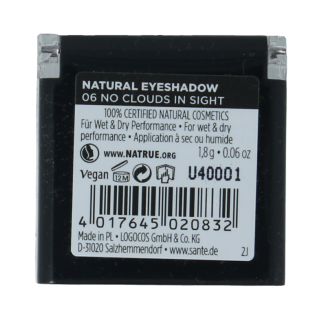 Eyeshadow naturel 06 no clouds in sight 1.8 Gram