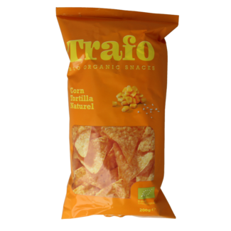 Trafo Chipsy tortilla naturalne bio 200 Gram