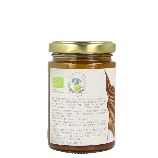 Vitiv Crema de chufa con algarroba bio 200 Gramos