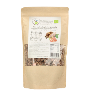 Vitiv Vitiv Tijgernoot granola chocolade aardbei bio 300 Gram