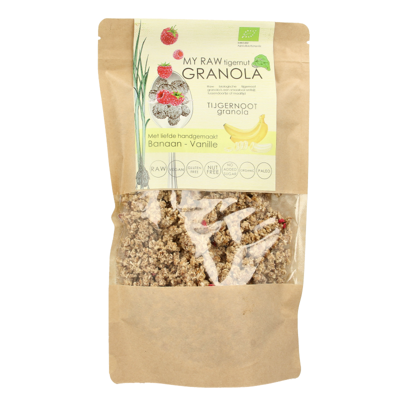 Vitiv Granola di Cipero (Tigernut) Banana e Vaniglia Bio Vitiv 230 Grammi