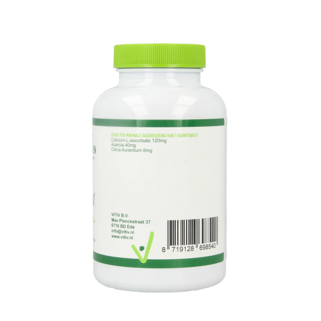 Kinder Vitamin C säurefrei 120mg 100 Kautabletten