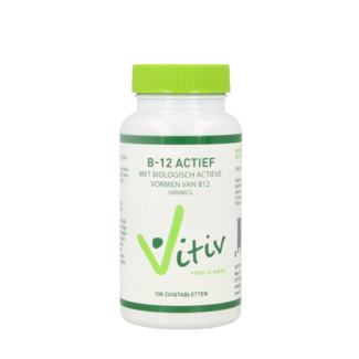 Vitiv Vitiv Vitamina B12 activa 100 comprimidos masticables