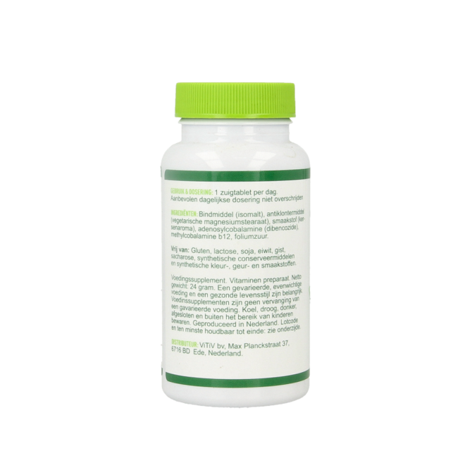 Vitiv Vitamina B12 activa 100 comprimidos masticables