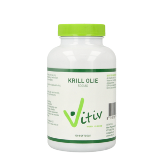 Vitiv Vitiv Krillöl 500mg Antarktis 100 Softgels