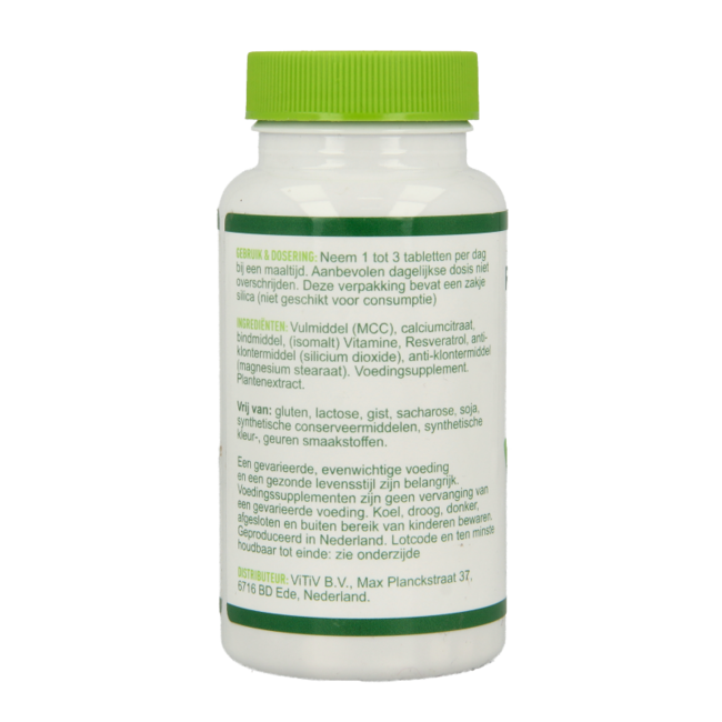 Vitiv Resveratrol 40 mg 60 Tabletten