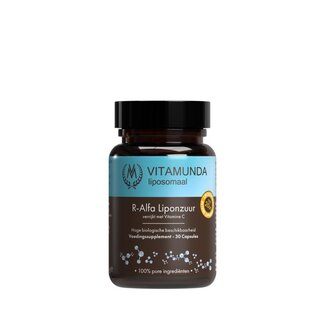 Vitamunda R-Alpha-Liponsäure 30 vegetarische Kapseln
