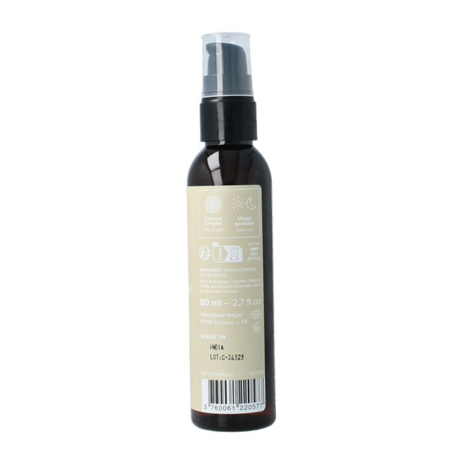 Huile de ricin d'Alep Najel 80 ml