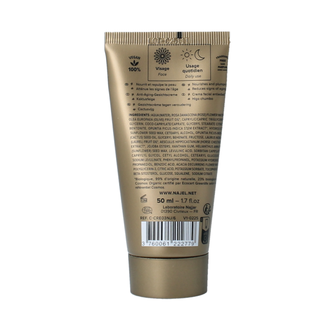 Gezichtscreme verstevigend anti-age 50 Milliliter