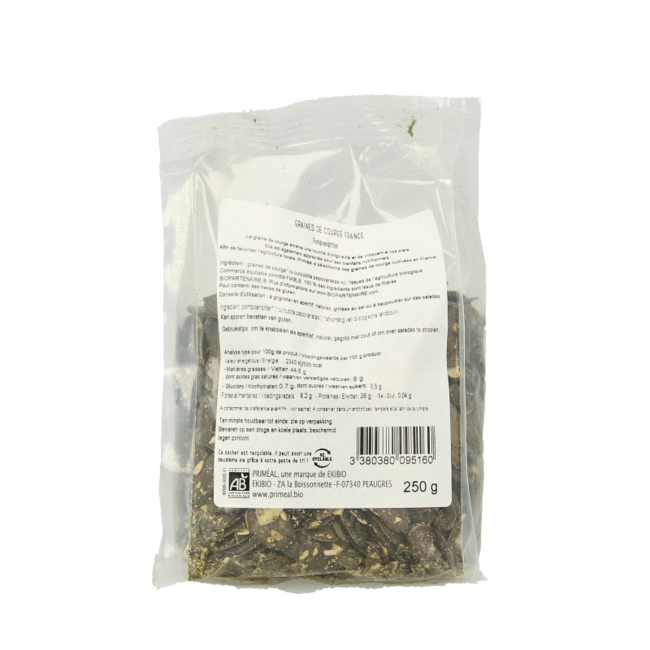 Graines de courge de France bio 250 g