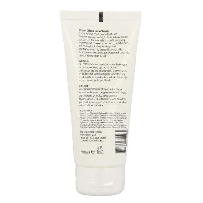 Clear citrus facewash 100 Millilitres