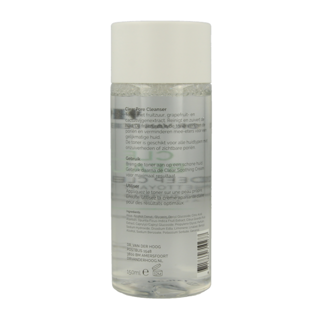 Dr. van der Hoog Clear deep cleanser 150 mililitros