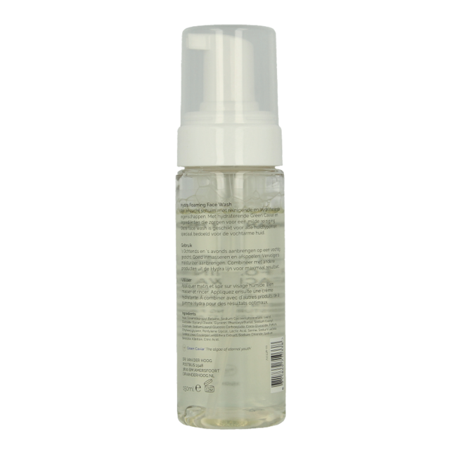 Dr. van der Hoog Hydrating foaming facewash 150 Millilitres