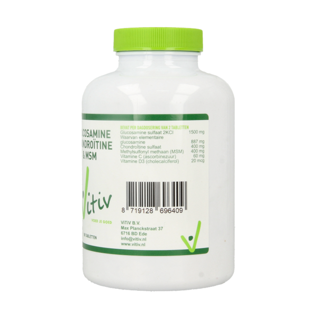 Vitiv Glucosamine chondroitine MSM 180 Tabletten
