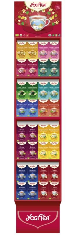 Yogi Tea Tea top 12 NL 2023 bio display 1 Display