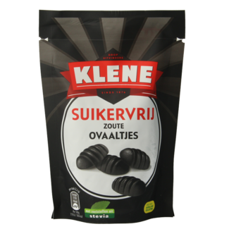 Klene Zoute ovaaltjes suikervrij 110 gramos