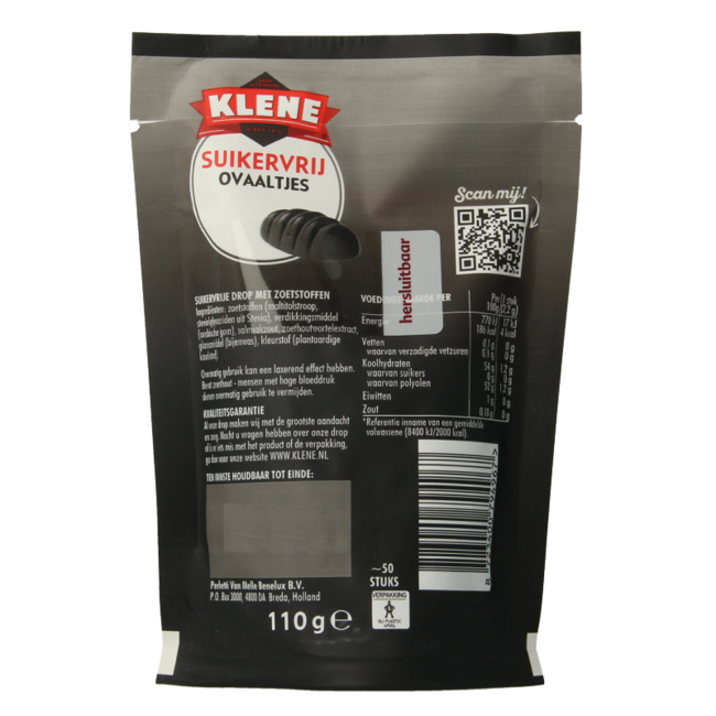 Ovaaltjes salés sans sucre 110 g