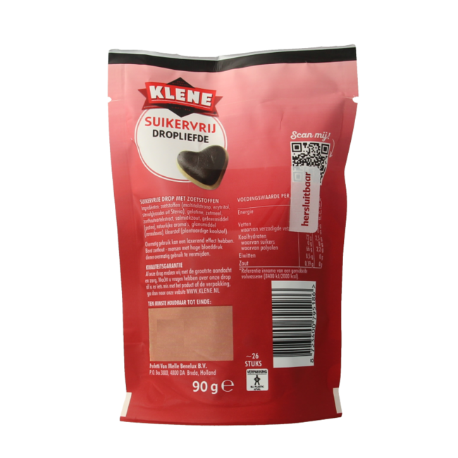 Dropliefde bez cukru 90 Gram