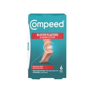 Compeed Apósitos para ampollas medianos 6 unidades
